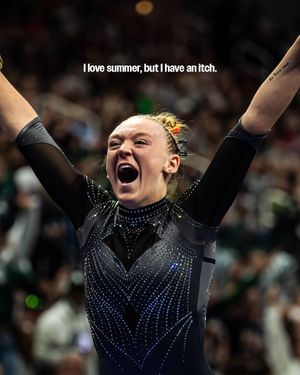 Image post by @msu_gymnastics on Instagram
