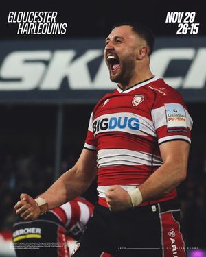 Image post by @officialgloucesterrugby on Instagram