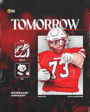 Image post by @msum_football on Instagram