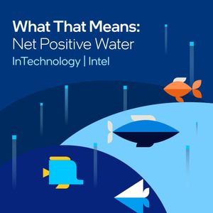 Image post by @intel on Twitter