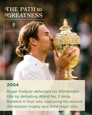 Image post by @tennishallofame on Instagram