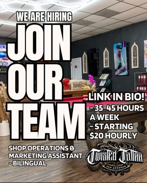 Image post by @twistedtattootx on Instagram