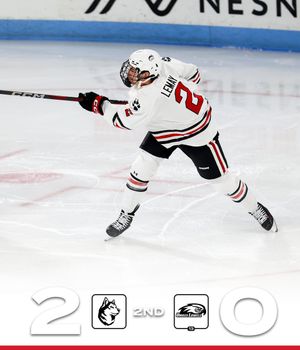 Image post by @GoNUmhockey on Twitter