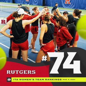 Image post by @rutgerstennis on Instagram