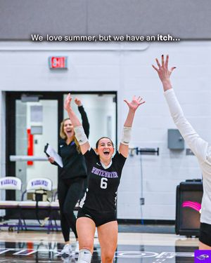 Image post by @uwwhitewatervolleyball on Instagram