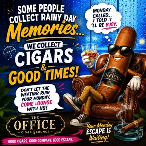 Image post by @theofficecigarlounge1 on Instagram