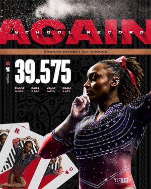 Image post by @rutgersgymnastics on Instagram