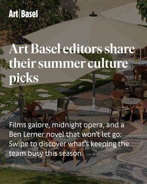 Image post by @artbasel on Instagram