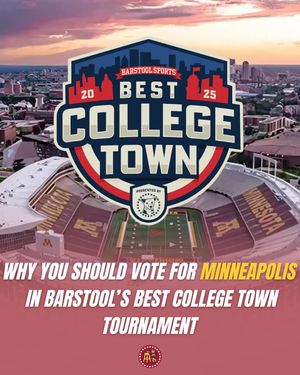 Image post by @barstoolgophers on Instagram