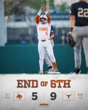 Image post by @TexasBaseball on Twitter