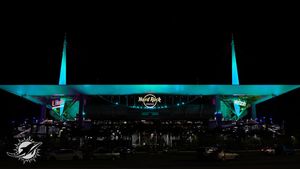 Image post by @hardrockstadium on Instagram