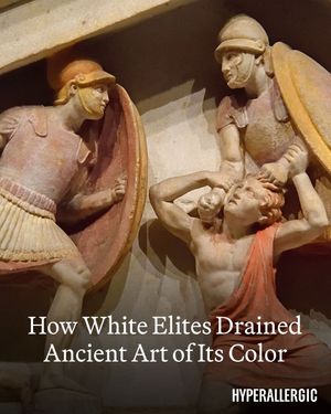 Image post by @hyperallergic on Instagram