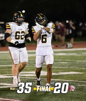 Image post by @tlu_football on Instagram