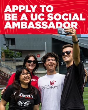 Image post by @uofcincy on Instagram