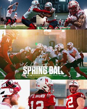 Image post by @huskerfootball on Instagram