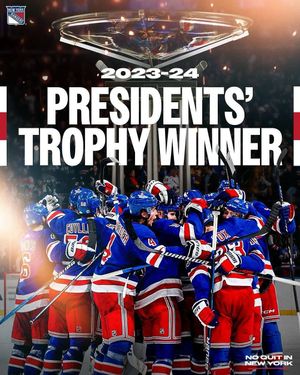 Image post by @nyrangers on Instagram