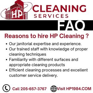 Image post by @Hpcleaningsvcllc on Facebook