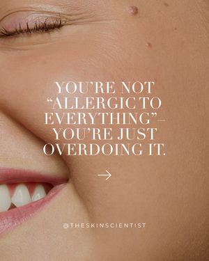 Image post by @theskinscientist on Instagram