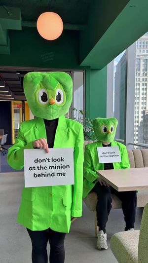 Video post by @duolingo on TikTok