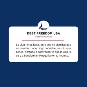 Image post by @debtfreedomusa on Instagram