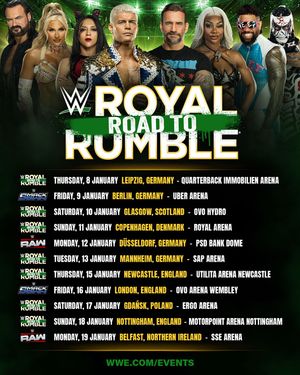 Image post by @wweuk on Instagram