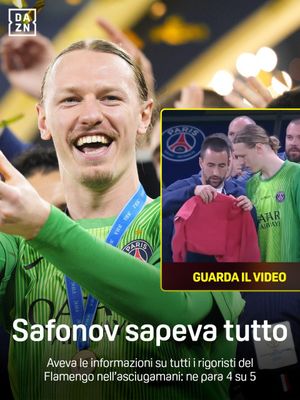 Image post by @dazn_it on Instagram