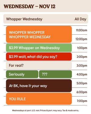 Image post by @burgerking on Instagram