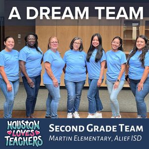 Image post by @houstonlovesteachers on Instagram