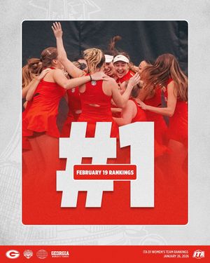 Image post by @ugawomenstennis on Instagram