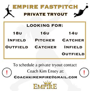 Image post by @empirefastpitchsb on Instagram