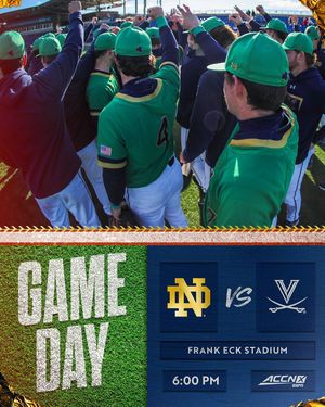Image post by @notredamebaseball on Instagram
