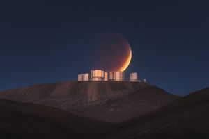 Image post by @ESO on Twitter