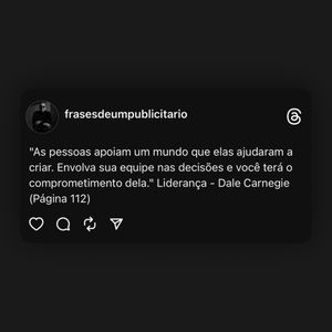 Image post by @frasesdeumpublicitario on Instagram