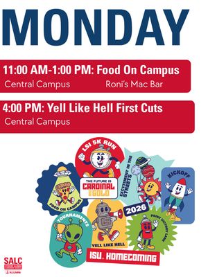 Image post by @isuhomecoming on Instagram