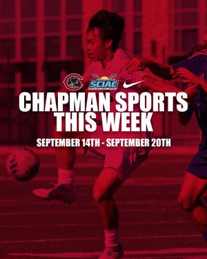 Image post by @chapmansports on Instagram