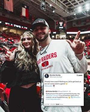 Image post by @texastechathletics on Instagram