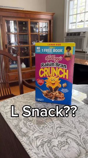 Video post by @KelloggsRaisinBran on Facebook