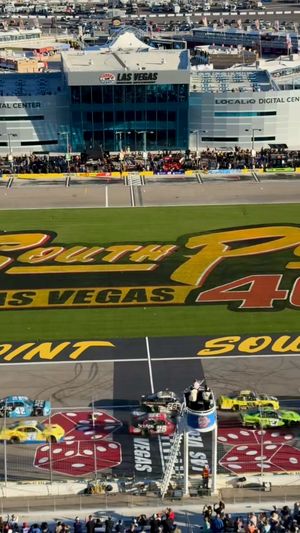 Video post by @LVMotorSpeedway on Facebook