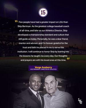 Image post by @lsusports on Instagram