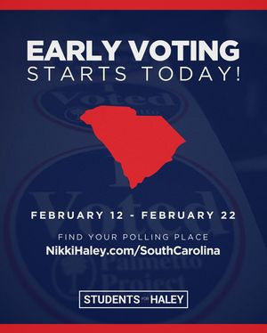 Image post by @studentsforhaley on Instagram