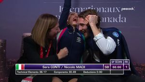 Image post by @NBCOlympics on Twitter