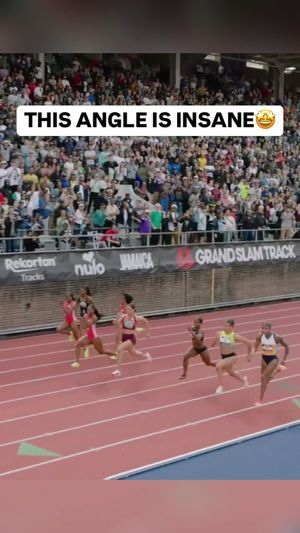 Video post by @grandslamtrack on Facebook
