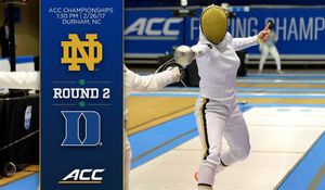 Image post by @notredamefencing on Instagram
