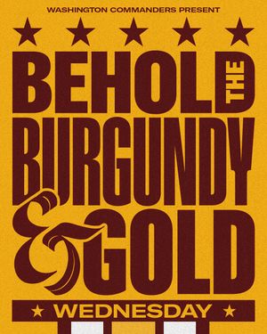 Image post by @commanders on Instagram