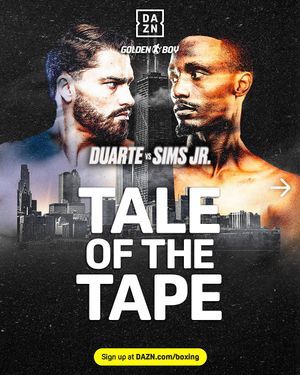 Image post by @daznboxing on Instagram