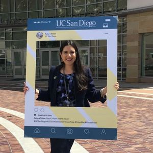 Image post by @UCSDAdmissions on Twitter