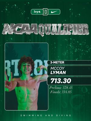 Image post by @dartmouthswimdive on Instagram