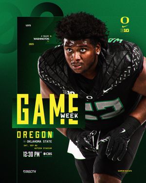 Image post by @oregonfootball on Twitter