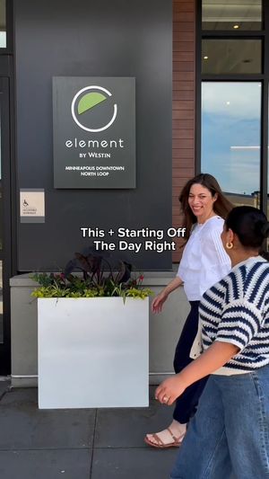Video post by @ElementMinneapolisDowntown on Facebook