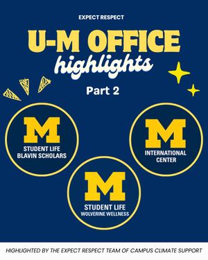 Image post by @umichstudents on Instagram